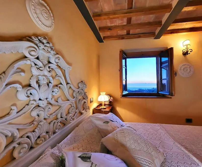 Buena Vista, Sea View Renovated Rural House Villa Montemagno  0*, Montemagno (Lucca)